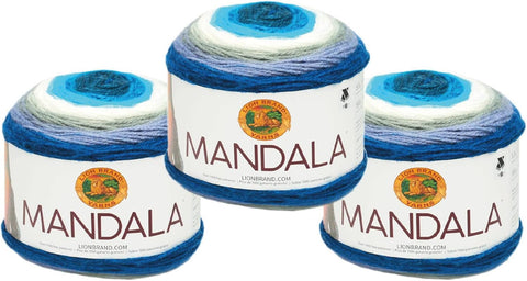 (1 Skein) Lion Brand Yarn Mandala Yarn, Troll