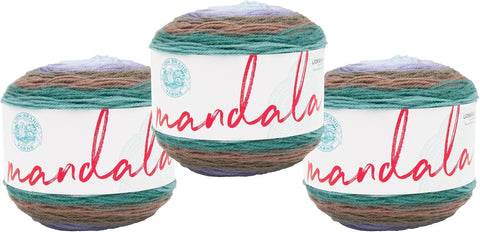 (1 Skein) Lion Brand Yarn Mandala Yarn, Troll