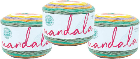 (1 Skein) Lion Brand Yarn Mandala Yarn, Troll