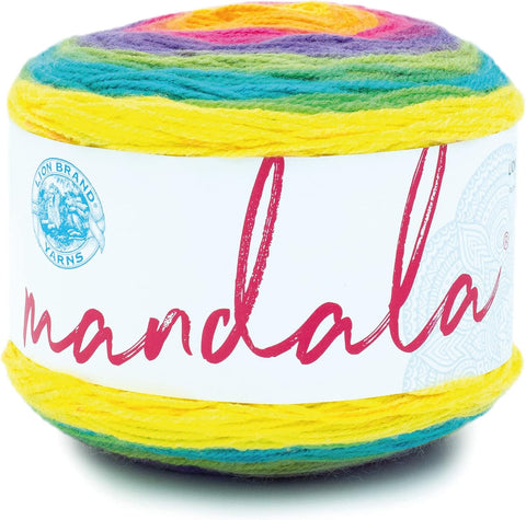 (1 Skein) Lion Brand Yarn Mandala Yarn, Troll