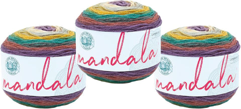 (1 Skein) Lion Brand Yarn Mandala Yarn, Troll
