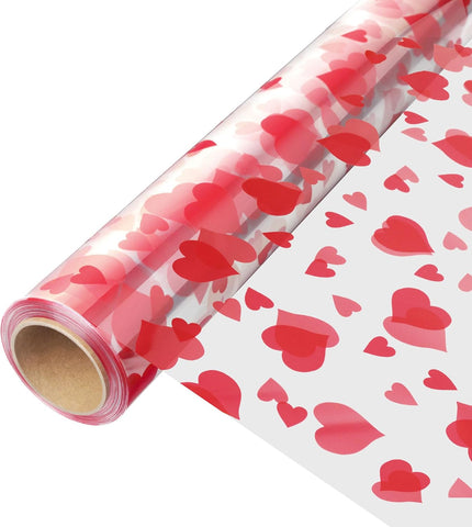 100 ft Clear Cellophane Wrap Roll (31.5 in x 100 ft) - 3 Mil Thicken Cellophane Roll, Clear Cellophane Bags Large, Clear Wrapping Paper for Flower Gift Baskets Wrap (31.5" fold into 16")
