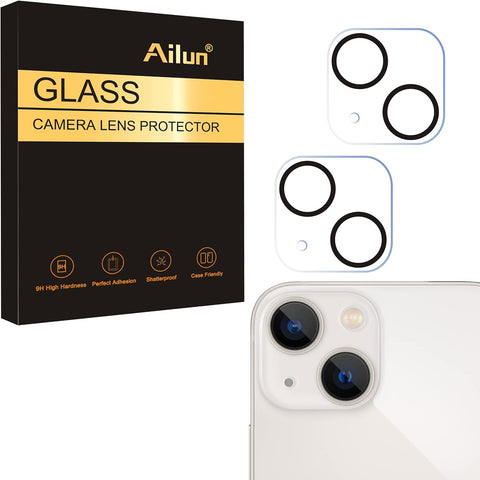Ailun 3 Pack Camera Lens Protector for iPhone 16 Pro 6.3" / 14 Pro 6.1" & iPhone 16 Pro Max 6.9" / 14 Pro Max 6.7",Tempered Glass,9H Hardness,Anti-Scratch,Case Friendly[Does not Affect Night Shots]