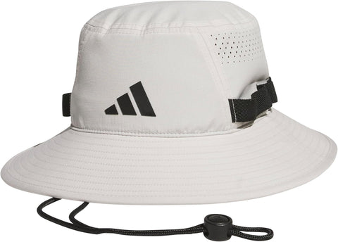 adidas Men's Victory Bucket Hat outdoors and sideline wide brim style for sun protection