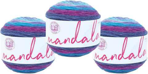 (1 Skein) Lion Brand Yarn Mandala Yarn, Troll