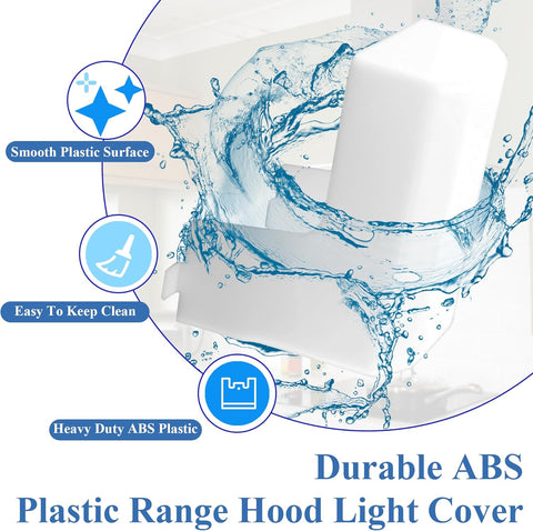 99110437 Range Hood Light Cover fit for Broan Nutone 41000 40000 42000 45000 BP43 S99110437 99110437 fit for Broan Range Hood Light Cover prime&swift