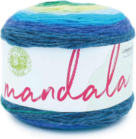 (1 Skein) Lion Brand Yarn Mandala Yarn, Troll