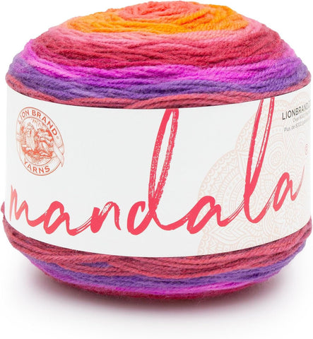 (1 Skein) Lion Brand Yarn Mandala Yarn, Troll
