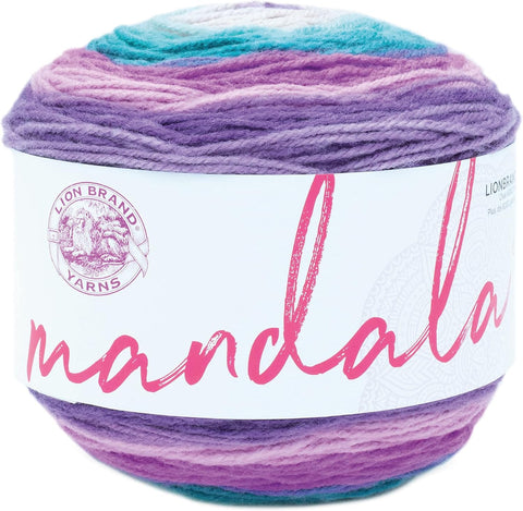 (1 Skein) Lion Brand Yarn Mandala Yarn, Troll