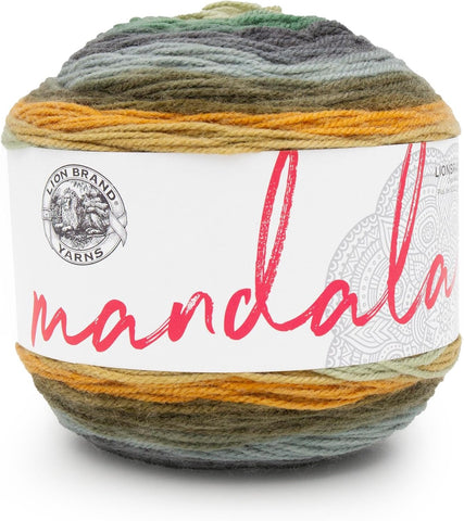 (1 Skein) Lion Brand Yarn Mandala Yarn, Troll