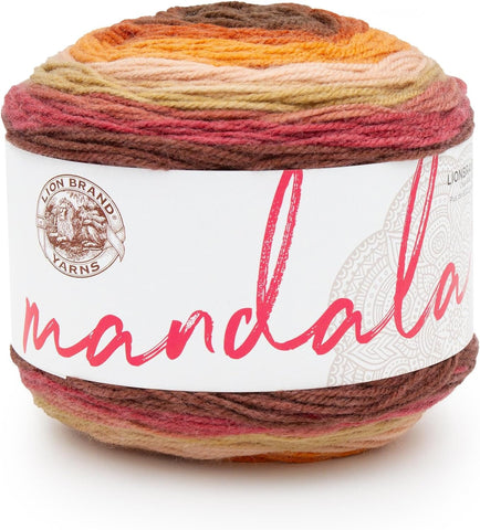 (1 Skein) Lion Brand Yarn Mandala Yarn, Troll