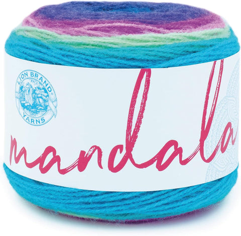 (1 Skein) Lion Brand Yarn Mandala Yarn, Troll