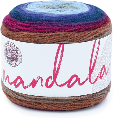 (1 Skein) Lion Brand Yarn Mandala Yarn, Troll