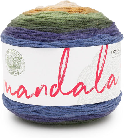(1 Skein) Lion Brand Yarn Mandala Yarn, Troll