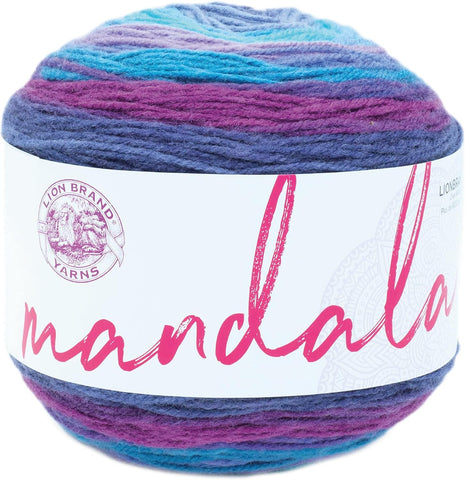 (1 Skein) Lion Brand Yarn Mandala Yarn, Troll