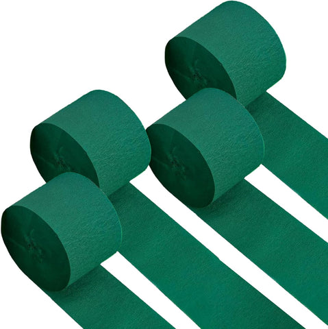 8 Crepe Paper Streamers Rolls, 656ft Pack of Unique 8 Rainbow Streamers Party Decorations, Birthday Streamers, Party Streamers for Wedding Decoration (1.8 inch x 82 ft/Roll)