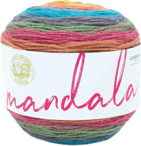 (1 Skein) Lion Brand Yarn Mandala Yarn, Troll