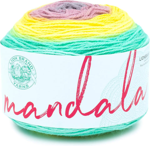 (1 Skein) Lion Brand Yarn Mandala Yarn, Troll