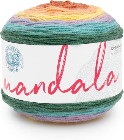 (1 Skein) Lion Brand Yarn Mandala Yarn, Troll