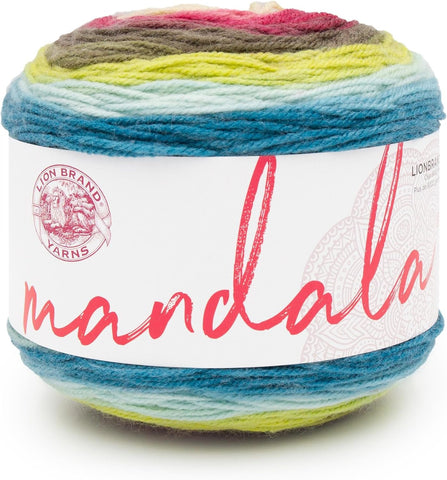 (1 Skein) Lion Brand Yarn Mandala Yarn, Troll