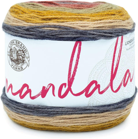 (1 Skein) Lion Brand Yarn Mandala Yarn, Troll