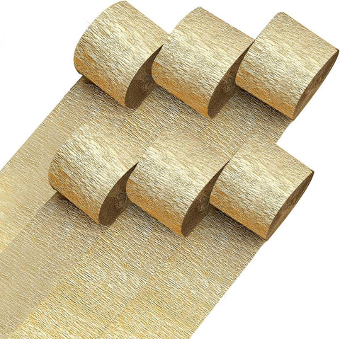 8 Crepe Paper Streamers Rolls, 656ft Pack of Unique 8 Rainbow Streamers Party Decorations, Birthday Streamers, Party Streamers for Wedding Decoration (1.8 inch x 82 ft/Roll)