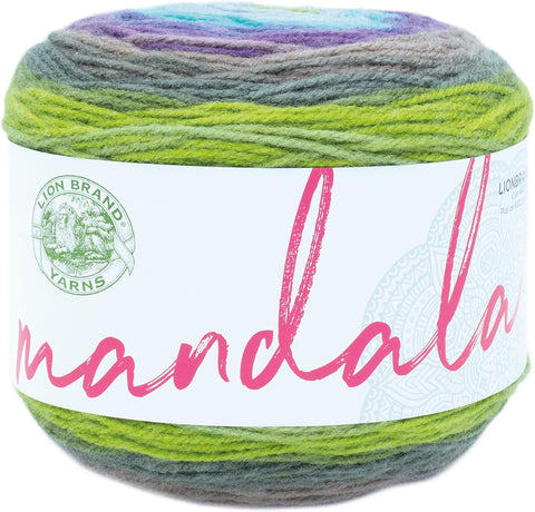(1 Skein) Lion Brand Yarn Mandala Yarn, Troll