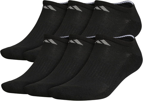 adidas Calcetines deportivos acolchados para hombre, paquete de 6, no visibles, para hombre
