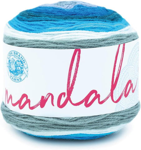 (1 Skein) Lion Brand Yarn Mandala Yarn, Troll