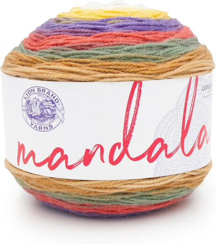 (1 Skein) Lion Brand Yarn Mandala Yarn, Troll