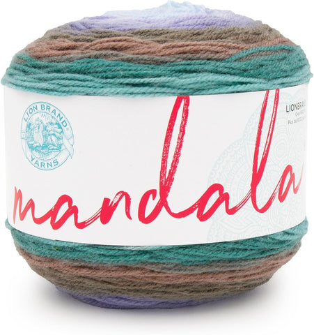 (1 Skein) Lion Brand Yarn Mandala Yarn, Troll